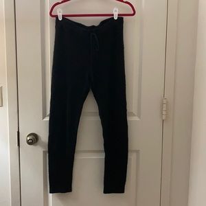 Everlane Black Cashmere Jogger Pants Size Large